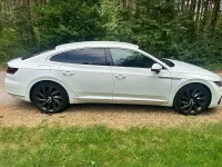 Gebraucht VW Arteon R-line 280 PS (205 kW) 2018 Weiß Kleinwagen