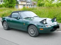Gebraucht Mazda MX5 131 PS (96 kW) 1994 Grün Cabrio