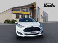 Gebraucht Ford Fiesta Trend 101 PS (74 kW) 2015 Weiß Kleinwagen