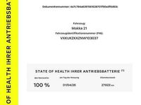 Gebraucht Opel Mokka-e Elegance 100 kW (136 PS) 2022 Kontrast grau/quarz silber (metallic) SUV