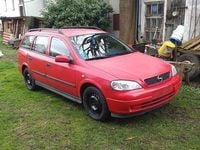 Gebraucht Opel Astra 101 PS (74 kW) 2002 Rot Kombi