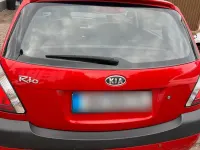 Gebraucht Kia Rio 2007 Rot Kleinwagen