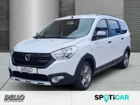 Gebraucht Dacia Lodgy Stepway 131 PS (96 kW) 2019 Weiß Van / Kleinbus