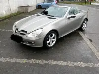 Second-hand Mercedes SLK200 163 CP (119 kW) 2004 Argintiu Cabrio