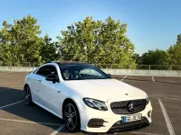 Gebraucht Mercedes E400 AMG line 333 PS (244 kW) 2017 Weiß Coupé