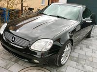 Gebraucht Mercedes SLK200 163 PS (119 kW) 2003 Schwarz Cabrio