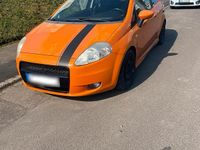 Gebraucht Fiat Punto 2008 Orange Kleinwagen