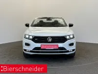 Gebraucht VW T-Roc Cabriolet R-line 150 PS (110 kW) 2022 Weiss Cabrio