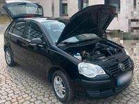 Gebraucht VW Polo 69 PS (50 kW) 2008 Schwarz Kleinwagen