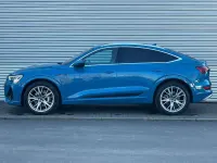 Gebraucht Audi e-tron S-Line 300 kW (408 PS) 2020 Antiguablau metallic SUV