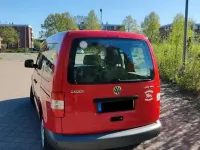 Gebraucht VW Caddy Life 105 PS (77 kW) 2009 Rot Van / Kleinbus