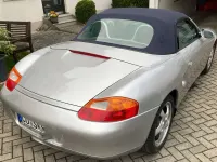 Gebraucht Porsche Boxster 204 PS (150 kW) 1998 Silber Cabrio