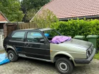 Używany VW Golf II 55 KM (40 kW) 1990 Czarny Hatchback