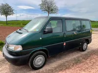 Usata VW T4 102 CV (75 kW) 2001 Verde Furgone