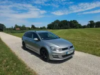 Gebraucht VW Golf VII Highline 140 PS (102 kW) 2014 Silber Kombi