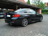 Gebraucht BMW M235 M Performance 326 PS (239 kW) 2014 Schwarz Coupé