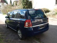 Gebraucht Opel Zafira Family 150 PS (110 kW) 2012 Blau Van / Kleinbus