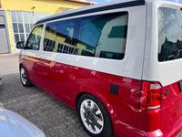 Gebraucht VW T6 Beach 150 PS (110 kW) 2016 Candyweiß/kirschrot Van