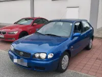 Gebraucht Toyota Corolla 97 PS (71 kW) 2001 Blau Limousine