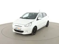 Gebraucht Mitsubishi Space Star Diamant Edition 80 PS (58 kW) 2016 Weiß Kleinwagen