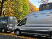 Gebraucht Ford Transit 110 PS (80 kW) 2015 Silber Van / Kleinbus