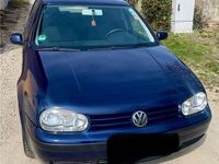 Gebraucht VW Golf IV Edition 116 PS (85 kW) 2000 Blau Limousine