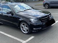 Gebraucht Mercedes C220 Avantgarde 2012 Schwarz Coupé