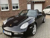 Gebraucht Porsche Boxster 239 PS (175 kW) 2007 Schwarz Cabrio