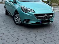 Gebraucht Opel Corsa Innovation 101 PS (74 kW) 2015 Grün Kleinwagen