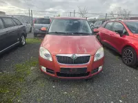 Gebraucht Skoda Fabia Style 69 PS (50 kW) 2009 Orangetangerine metallic Kleinwagen