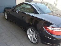Gebraucht Mercedes SLK200 AMG line 184 PS (135 kW) 2014 Schwarz Cabrio