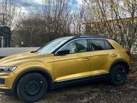 Gebraucht VW T-Roc Style 116 PS (85 kW) 2018 Gelb SUV