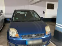Gebraucht Ford Fiesta 69 PS (50 kW) 2007 Blau Kleinwagen