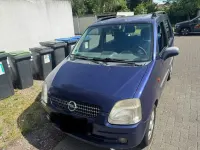 Gebraucht Opel Agila Njoy 75 PS (55 kW) 2002 Blau Van / Kleinbus