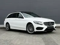 Gebraucht Mercedes C400 AMG 333 PS (244 kW) 2018 Polarweiss  unilack Kombi