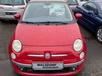 Gebraucht Fiat 500 Lounge 101 PS (74 kW) 2010 Aubergine met. Cabrio