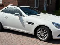 Second-hand Mercedes SLK200 184 CP (135 kW) 2013 Alb Cabrio