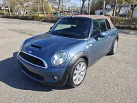 Usata Mini Cooper S Cabriolet 174 CV (127 kW) 2009 Blu Cabrio