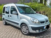 Gebraucht Renault Kangoo Authentique 82 PS (60 kW) 2003 Grau Van / Kleinbus