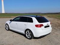 Gebraucht Audi A3 S-Line 140 PS (102 kW) 2010 Weiß Kleinwagen