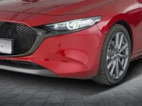 Nowe Mazda 3 Exclusive-Line 140 KM (102 kW) 2025 Czerwony Sedan/Limuzyna