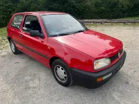 Gebraucht VW Golf III 75 PS (55 kW) 1992 Rot Kleinwagen