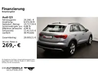 Second-hand Audi Q3 Advanced 150 CP (110 kW) 2020 Argintiu SUV