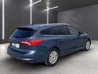 Gebraucht Ford Focus Titanium 125 PS (91 kW) 2021 Chromablau metallic (metallic) Kombi