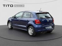 Gebraucht VW Polo Match 90 PS (66 kW) 2013 Blau Kleinwagen