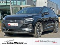 Gebraucht Audi Q4 e-tron S-Line 150 kW (204 PS) 2022 Schwarz SUV