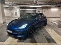 Second-hand Tesla Model 3 Performance 377 kW (513 CP) 2021 Albastru Berlinǎ