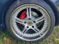 Gebraucht Porsche Boxster 220 PS (161 kW) 2000 Blau Cabrio