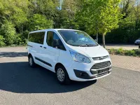 Occasion Ford Transit Custom 131 ch (96 kW) 2017 Blanc Berline