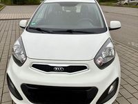 Gebraucht Kia Picanto Attract 69 PS (50 kW) 2014 Weiß Kleinwagen